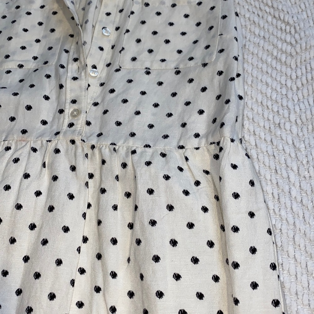 LOFT Polka Dotted Dress - Picture 4 of 4